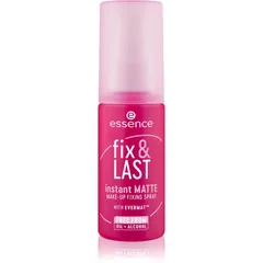 essence Fix & LAST MATTE mattierendes Fixierspary für das Foundation