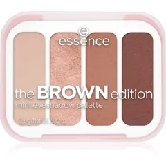 essence The Brown Edition Lidschattenpalette mini