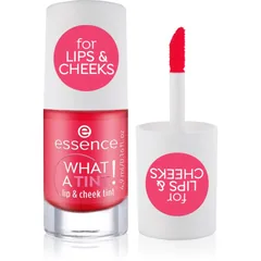essence WHAT A TINT! flüssiges Rouge und Lipgloss Farbton 02 Coral Sunset