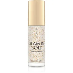 Catrice Glam In Gold Hydrating Primer feuchtigkeitsspendender Primer unter dem Make-up mit 24 Karat Gold Farbton 010 Oh My Goldness
