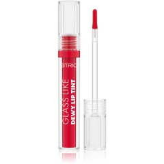 Catrice Glass Like Dewy Lip Tint Hochpigmentiertes Lipgloss mit feuchtigkeitsspendender Wirkung Farbton 050 Regrets? Always!