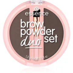 essence Brow Powder Duo Augenbrauen-Set Farbton 03 Dark