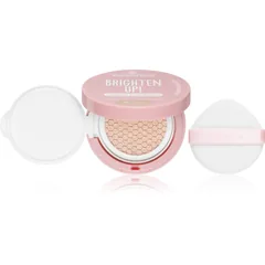 essence BRIGHTEN UP! Cushion Foundation Schwämmchen mit Make up Farbton 10 Honey