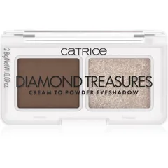 Catrice Diamond Treasures Duo Lidschatten Farbton 01 Hazel Spark