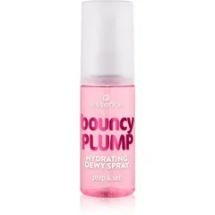 essence bouncy PLUMP Foundation Fixierspray mit feuchtigkeitsspendender Wirkung
