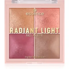 essence Radiant Light Rouge- und Highlighter-Palette Farbton Signature Light