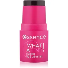 essence WHAT A TINT! multifunktionelles Foundation für Gesicht und Lippen Farbton 10 Raspberry Vibes