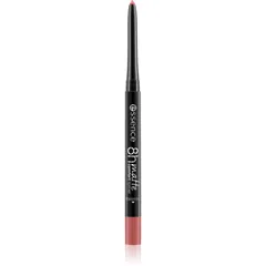 essence 8h Matte Comfort Mattierender Konturenstift für die Lippen mit einem Anspitzer Farbton 20 Mauve Mirage