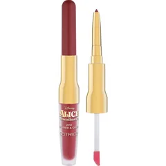Catrice Disney Alice in Wonderland Lipliner und Lippenstift-Duo 2 in 1 Farbton C02 Always Curious