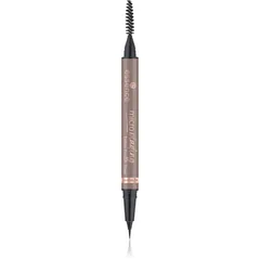 essence Microblading Augenbrauenstift mit Pinselchen Farbton Light Brown