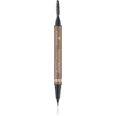 essence Microblading Augenbrauenstift mit Pinselchen Farbton 03 Neutral Brown