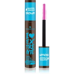 essence I LOVE EXTREME crazy volume Wasserbeständige Mascara für mehr Volumen Farbton 01 Cozy Brown