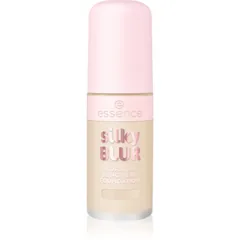 essence silky BLUR natürlich deckendes, feuchtigkeitsspendendes Foundation für mattes Aussehen Farbton 100