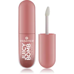 essence Juicy Bomb Lipgloss mit vergrößerndem Effekt Farbton 04 Blossom Peach