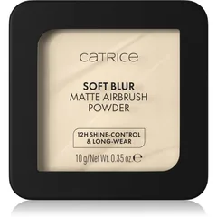 Catrice Soft Blur Matte Airbrush Powder Mattierender Puder zum Fixieren Farbton 002W