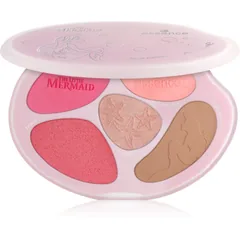 essence Disney The Little Mermaid Palette für das Gesicht Farbton 01 The World Is My Oyster!