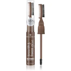essence Brow Lift & Freeze transparente Gel für die Augenbrauen Farbton 04 Dark Brown