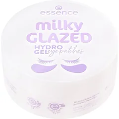 essence milky GLAZED Hydrogel-Pads für die Augenpartien .