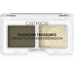 Catrice Diamond Treasures Duo Lidschatten Farbton 040 Olive Twinkle