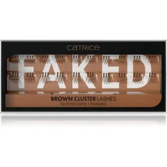 Catrice Faked künstliche Wimpern mit Klebstoff Brown Cluster