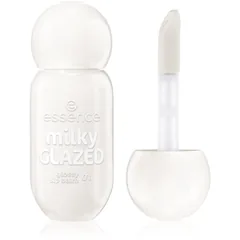 essence milky GLAZED tönender Lippenbalsam mit Glanz Farbton 01 Sheeriously Creamy