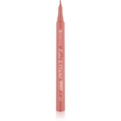 essence line & STAIN! TATTOO Lippenkonturenstift für einen langanhaltenden Effekt Farbton 02 Must Have Brown
