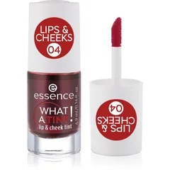 essence WHAT A TINT! flüssiges Rouge und Lipgloss Farbton 04 Strawberry Rush