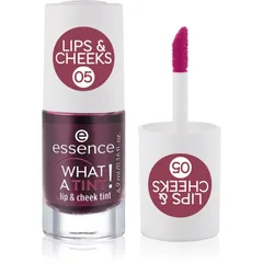 essence WHAT A TINT! flüssiges Rouge und Lipgloss Farbton 05 Velvet Berry
