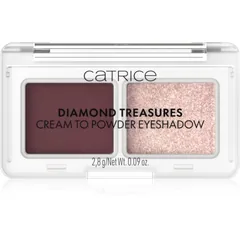 Catrice Diamond Treasures Duo Lidschatten Farbton 060 Burgundy Glitz