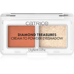 Catrice Diamond Treasures Duo Lidschatten Farbton 050 Peach Gleam