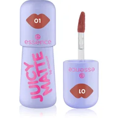 essence JUICY MATTE Gel-Lippenstift mit Matt-Effekt Farbton 01 Maple Rouge