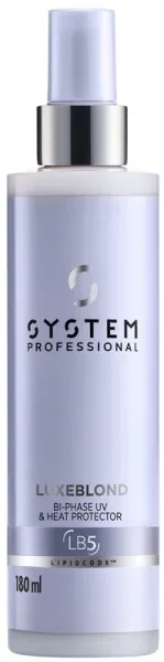 System Professional LipidCode LuxeBlond Bi-Phase UV & Heat Protector LB5