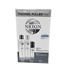 Nioxin System 2 Natural Hair Progessed Thinning Shampoo + Conditioner + Treatment