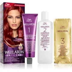 Wella Wellaton Intense Permanent-Haarfarbe mit Arganöl Farbton 6/45 Red Passion