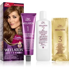 Wella Wellaton Intense Permanent-Haarfarbe mit Arganöl Farbton 6/0 Dark Blonde