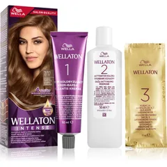 Wella Wellaton Intense Permanent-Haarfarbe mit Arganöl Farbton 7/17 Frosted Chocolate