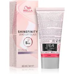 Wella Professionals Shinefinity Zero Lift Glaze demi-permanente Haarfarbe Farbton 010/6 Lavender Flash