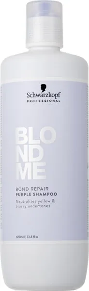 Schwarzkopf Professional BLONDME Care Bond Repair Purple Shampoo
