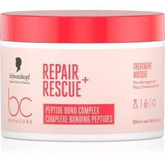 Schwarzkopf Professional BC Bonacure Repair Rescue+ Intensiv nährende Maske für beschädigtes Haar