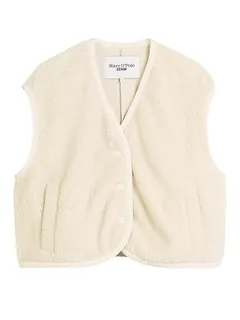 Marc O'Polo DENIM Gilet in Felloptik creme | XL