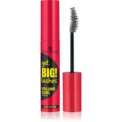essence Get BIG! Lashes Volumen-Mascara für geschwungene Wimpern Farbton 01 Black