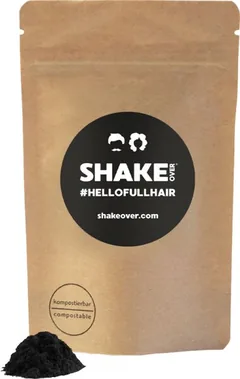 shake over Zinc-Enriched Hair Fibers Refill Black