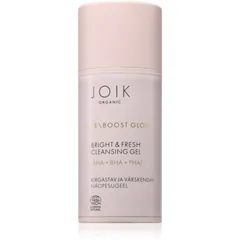 JOIK Organic Re-Boost Glow erfrischendes Reinigungsgel mit Peeling-Effekt