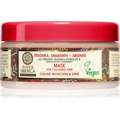 Natura Siberica Krasnika, Amaranth & Arginine pflegende Maske für gefärbtes Haar