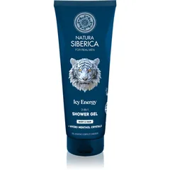 Natura Siberica Arctic Wild Icy Energy Duschgel & Shampoo 2 in 1 für Herren