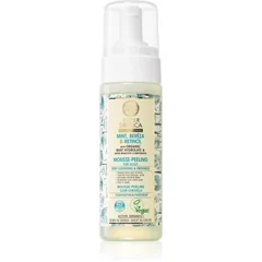 Natura Siberica Mint, Bereza & Retinol Schaum - Peeling für Kopfhaut