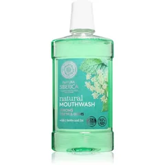 Natura Siberica Natural Mouthwash Strong Teeth & Gums Kräuter-Mundspülung mit Zink