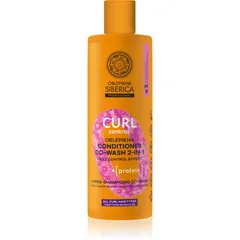 Natura Siberica Oblepikha Siberica Curl Control glättender Conditioner für unartiges und strapaziertes Haar  Lockenpflege für lockiges Haar