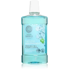 Natura Siberica Natural Mouthwash Fresh Breath & Plaque Control Mundspülung für frischen Atem