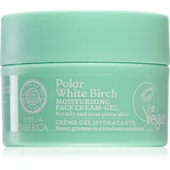 Natura Siberica Polar White Birch feuchtigkeitsspendende Gel-Creme für fettige und problematische Haut